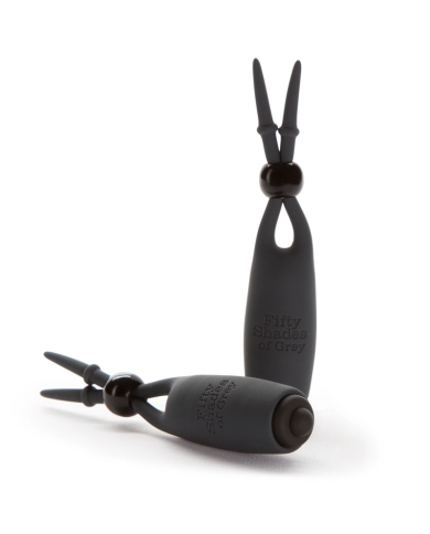 Wireless Vibrating Nipple Clamps - Fifty Shades of Grey Wireless Vibrating Nipple Clamps - Fifty Shades of Grey
