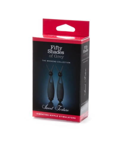 Wireless Vibrating Nipple Clamps - Fifty Shades of Grey Wireless Vibrating Nipple Clamps - Fifty Shades of Grey
