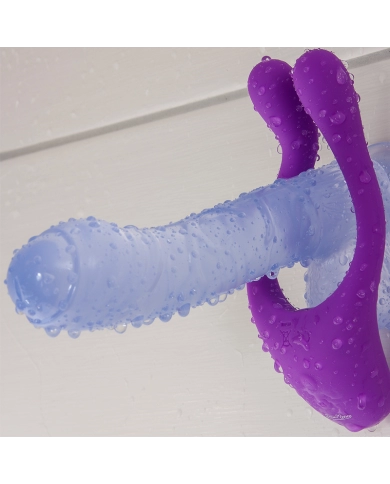 Sextoy pour couple Doppio Violet - BeauMents