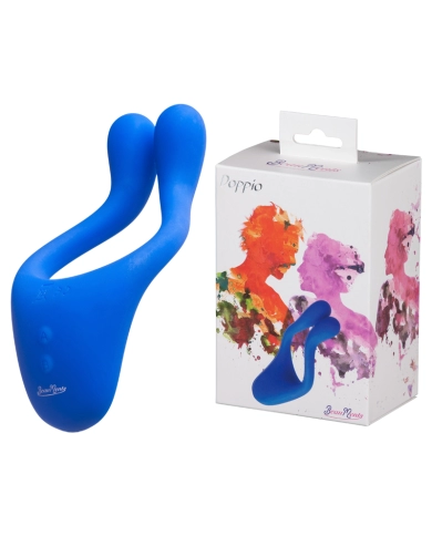 Sextoy pour couple Doppio Bleu - BeauMents Sextoy pour couple Doppio Bleu - BeauMents
