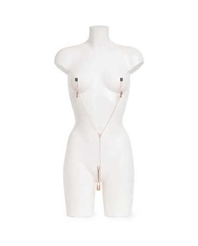 Pinces à tétons et clitoris "All Sensation" - Fifty Shades Freed