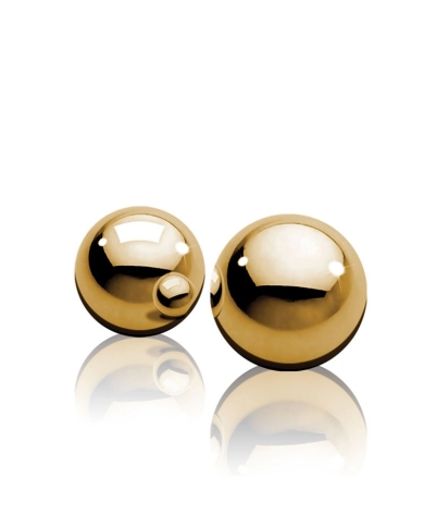 Metallo Ben Wa Balls Gold - Pipedream