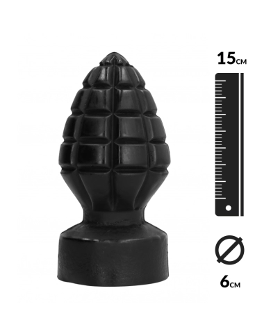 Riesendildo Granate - All Black