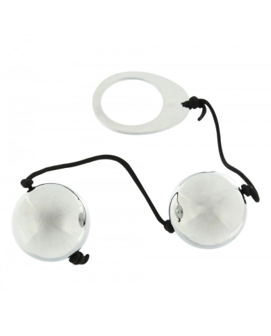 Anal Beads Heavy Duo Spheres - Seven Creations Anal Beads Heavy Duo Spheres - Seven Creations