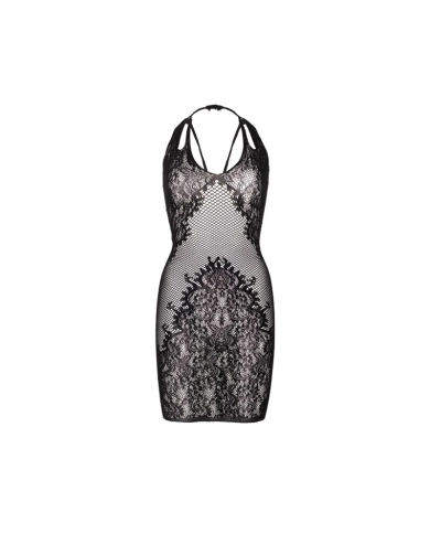 Sexy dress with fishnet and lace (black) – Leg Avenue Sexy dress with fishnet and lace (black) – Leg Avenue