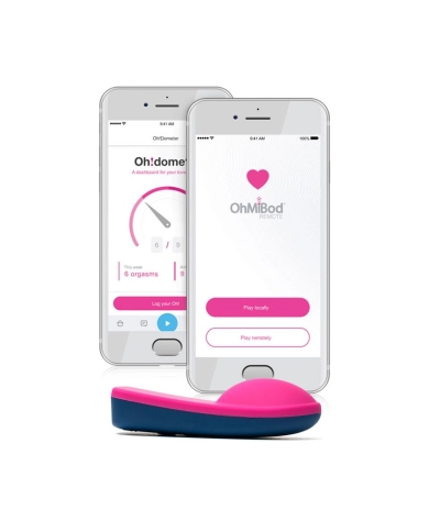 Vibrating Thong with remote control Bluetooth Bluemotion NEX 1- OhmiBod