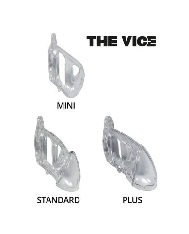 Chastity device - The Vice Mini Clear Chastity device - The Vice Mini Clear