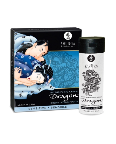 Crema di virilità Shunga Dragon (Sensitive) 60ml