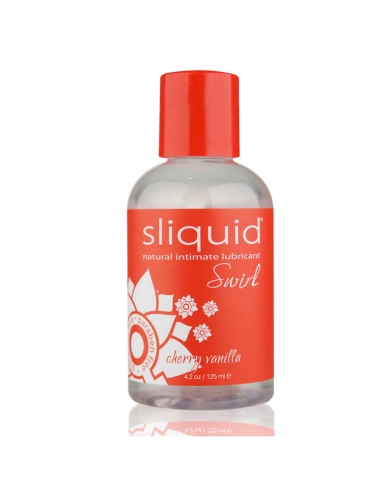 Lubrifiant aromatisé Cerise Vanille - SLIQUID Swirl 125ml