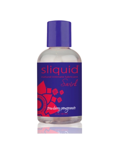 Aromatisiert Gleitmittel Strawberry Pomegranate - SLIQUID Swirl 125ml