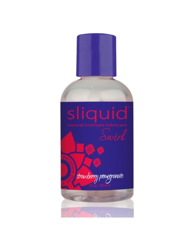 Lubrifiant aromatisé Grenade & Fraise - SLIQUID Swirl 125ml