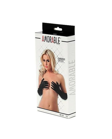 Gants longs sexy Noir – Rimba Gants longs sexy Noir – Rimba