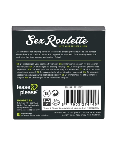 Sex Roulette Foreplay - Giochi Maliziosi Sex Roulette Foreplay - Giochi Maliziosi