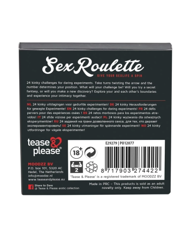 Sex Roulette Kinky - Jeu coquin Sex Roulette Kinky - Jeu coquin