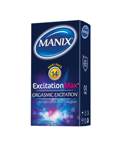 Préservatifs Manix ExcitationMax 14pc