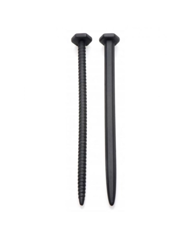 Nail & Screw Silicone Urethral Sounds - Master Series