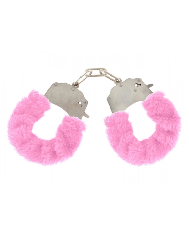 Manette di pelliccia - Rosa