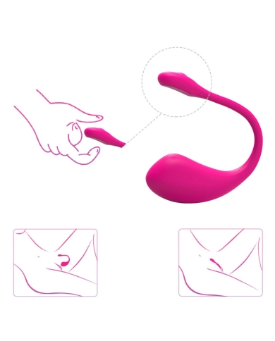 Lush Bullet Vibrator Uovo vibrante - Lovense Lush Bullet Vibrator Uovo vibrante - Lovense