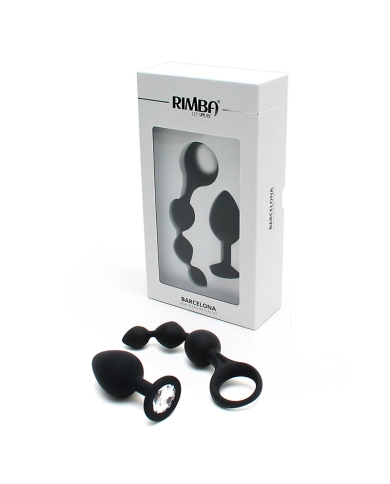 Analplug Kit Barcelona Schwarz - Rimba Analplug Kit Barcelona Schwarz - Rimba