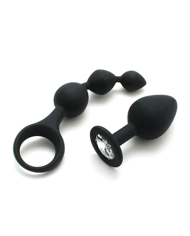 Butt plug Set Barcelona Black - Rimba Butt plug Set Barcelona Black - Rimba