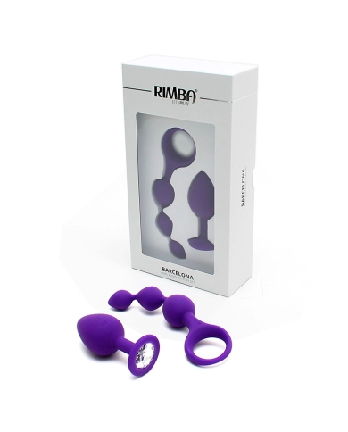 Plug anale Set Barcelona Purple - Rimba Plug anale Set Barcelona Purple - Rimba