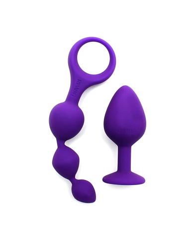 Plug anale Set Barcelona Purple - Rimba Plug anale Set Barcelona Purple - Rimba