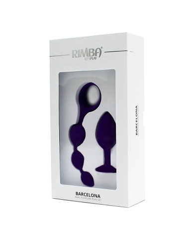 Plug Anal Set Barcelona Purple - Rimba Plug Anal Set Barcelona Purple - Rimba