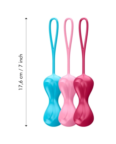 Beckenbodentrainer TrainBalls mit Innenkugeln - Satisfyer Balls Beckenbodentrainer TrainBalls mit Innenkugeln - Satisfyer Balls
