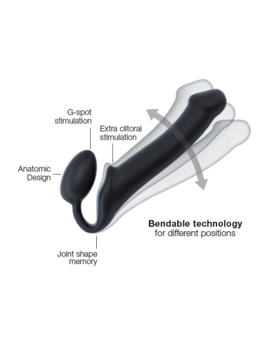 Doppeldildo Strap-On-Me MEDIUM (Flesh) - Rimba Doppeldildo Strap-On-Me MEDIUM (Flesh) - Rimba