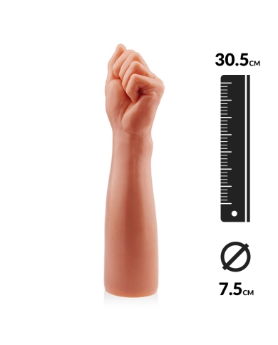 Giant Dildo BITCH FIST 30.5cm (flesh) - Rimba