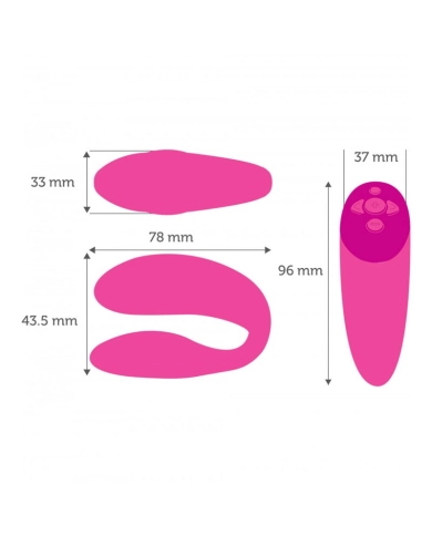 We-Vibe Chorus (Violet) - Sextoy pour couple connecté We-Vibe Chorus (Violet) - Sextoy pour couple connecté