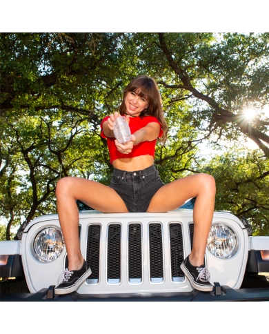 Fleshlight Quickshot Riley Reid Compact Utopia (Clear) - Masturbatore Fleshlight Quickshot Riley Reid Compact Utopia (Clear) - Masturbatore