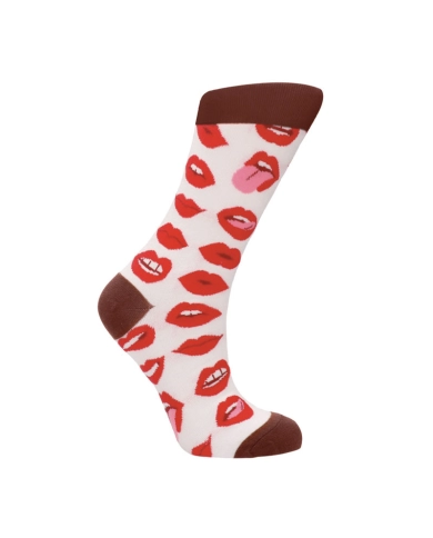Sexy Socks 'Lip Love' - Calzini sexy