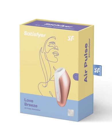 Mini vibro clitoridien Love Breeze Copper - Satisfyer Mini vibro clitoridien Love Breeze Copper - Satisfyer