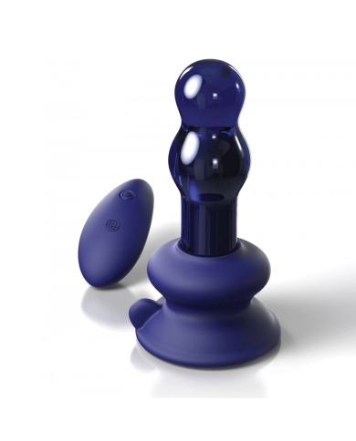 Vibrierender Analplug aus Glas - Icicles No 83