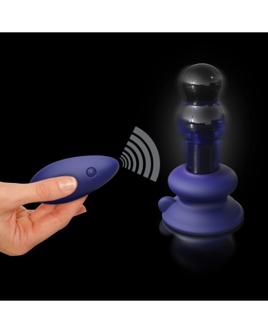 Plug anal vibrant en verre - Icicles No 83