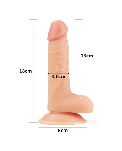 Dildo realistico (18 cm) - The Ultra Soft Dude 7.0"