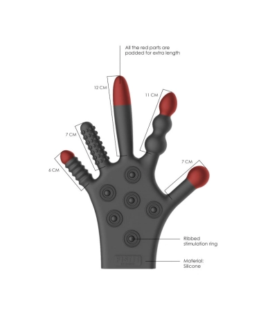 Silicone glove for anal stimulation - FIST IT