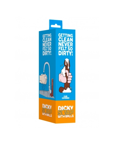 Sapone sexy - Dicky Soap With Balls Cum Covered Black