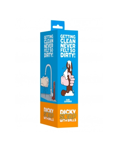 Sexy soap - Dicky Soap With Balls Cum Covered Black