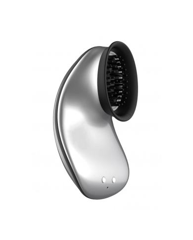 Clitoral Stimulator - Suction & Vibration Toy (silver)