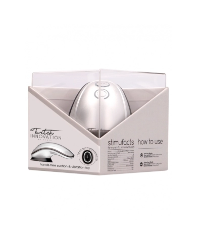 Stimolatore del clitoride - Suction & Vibration Toy (silver)