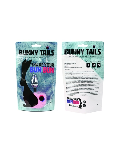 Mini Plug anale Bunny Tail (pink) - Feelztoys