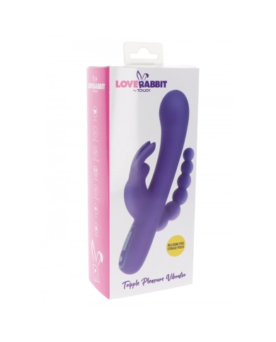 Rabbit Vibrator Triple Pleasure - Toyjoy