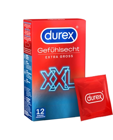 Durex Extra Groß XXL kondome 12pc