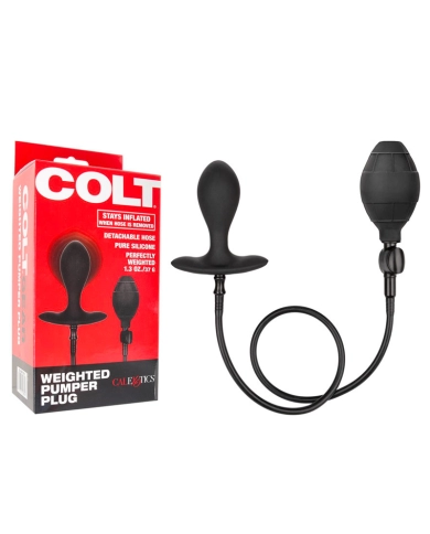 Plug anal gonflable lesté - Colt