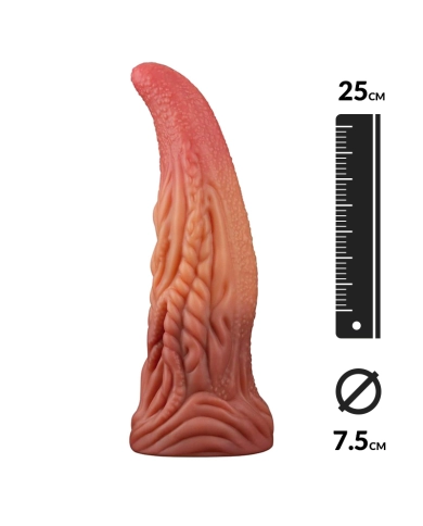 Dildo realistico a doppia densità (22.5 cm) - LoveToy Nature Cock