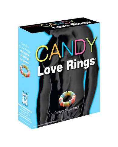 Sous vêtement Bonbon - Candy Cockring 18g (3 pces.)