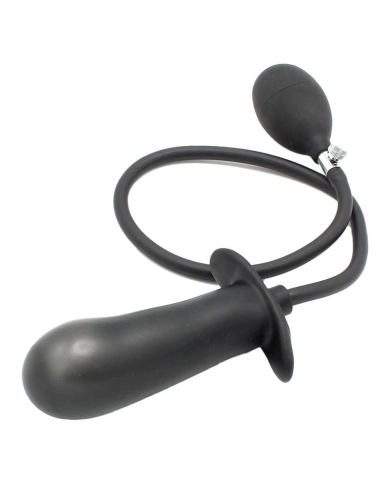 Plug anal gonflable en silicone