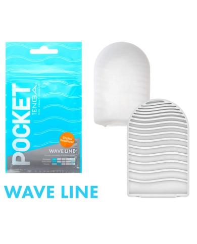 Masturbateur Tenga Pocket - Wave Line